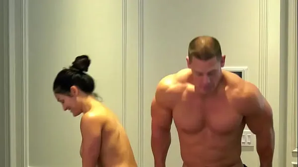 New Nude 500K celebration! John Cena and Nikki Bella stay true to their promise new Clips