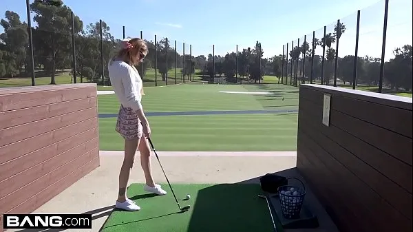 ใหม่ Nadya Nabakova puts her pussy on display at the golf course คลิปใหม่