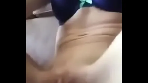 Young girl masturbating with vibrator Klip baharu baharu