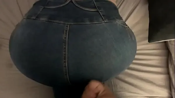 New I cum in my wife's pants with a tremendous ass new Clips