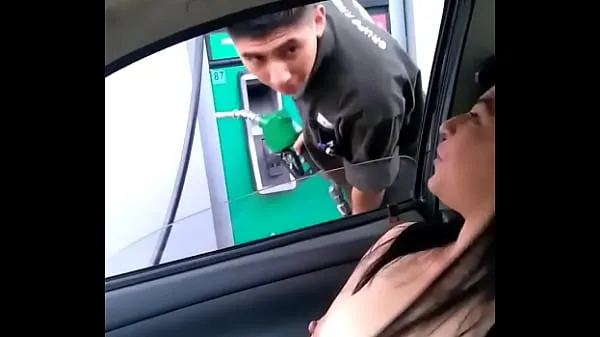 New Loading gasoline Alexxxa Milf whore with her tits from outside new Clips