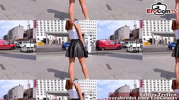 New young 18yo au pair tourist teen public pick up from german guy in berlin over EroCom Date public pick up and bareback fuck new Clips
