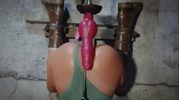 New Lara Croft Fucked By Sex Machine [wildeerstudio new Clips