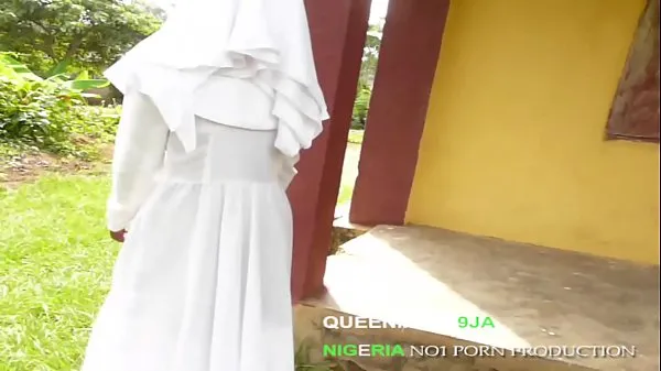 New QUEENMARY9JA- Amateur Rev Sister got fucked by a gangster while trying to preach new Clips