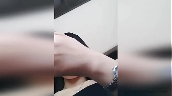 New REAL Asian girlfriend is sucking cock in car new Clips