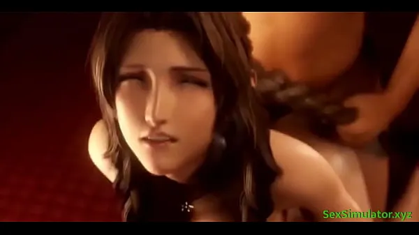 New Hard fucked from behind by Aerith ( Animation uncensored new Clips