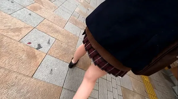 Nuevos Black Hair Innocent School C-chan @ Shinjuku [Mujeres ● Crudo / Uniforme / Blazer / Minifalda / Piernas hermosas / Creampie] Voyeurismo Slut ● ● Fuck clips nuevos