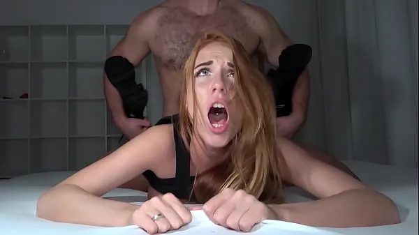 New SHE DIDN'T EXPECT THIS - Redhead College Babe DESTROYED By Big Cock Muscular Bull - HOLLY MOLLY new Clips